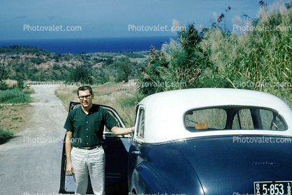 Boy, Male, Guy, Masculine, Cars, vehicles, Guam, 1950s
