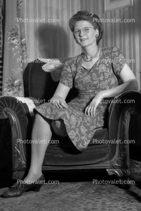 1940s, Woman, Female