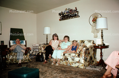 Grandmother, Mother, Daughter, Grandaughter, 1960s