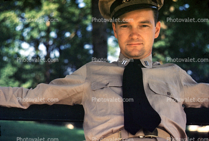 Man, Male, Uniform, Young, Tie, 1940s