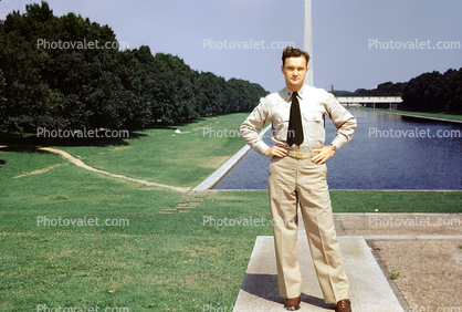 The Mall, Man, Male, Uniform, Young, Tie, 1940s