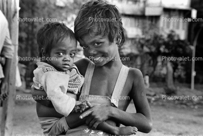 boys, brothers, smiles, slum, Mumbai, India