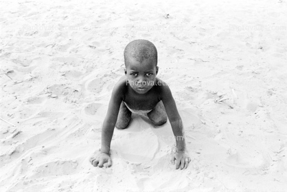 Boy in the Sands of the Sahara