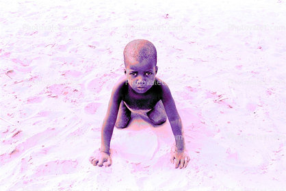 Boy in the Sands of the Sahara
