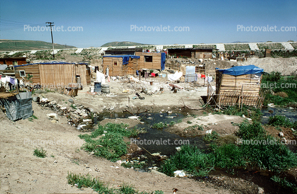 Shacks, Homes, Colonia Flores Magon, Tijuana, Mexico