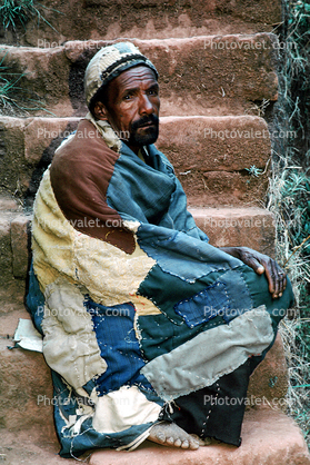 Man, Steps, Ethiopia
