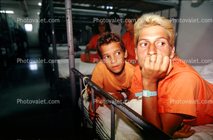 Cuban Refugee, Detention Center, Florida