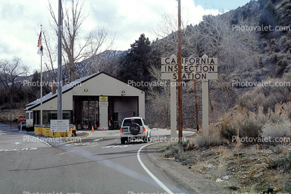 California Inspection Station, Topaz Lake, 16 March 2002