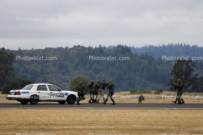 SWAT team, Sonoma County Sheriff