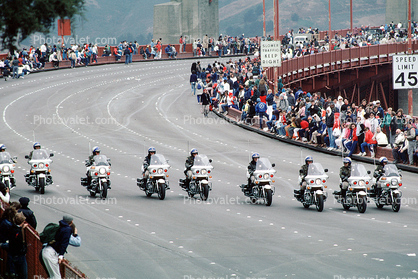 Golden Gate Bridge 50th Anniversary, California Highway Patrol, CHP
