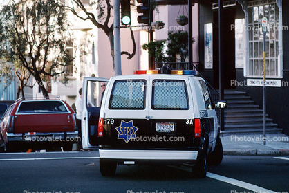 police van, Chevrolet SUV