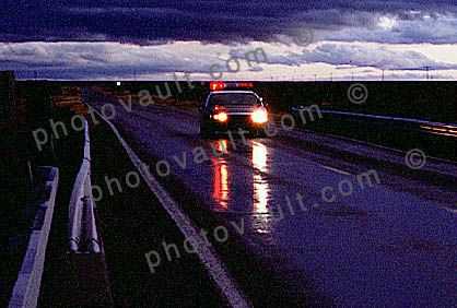 squad car, near Alamogordo, highway-54, Otero County