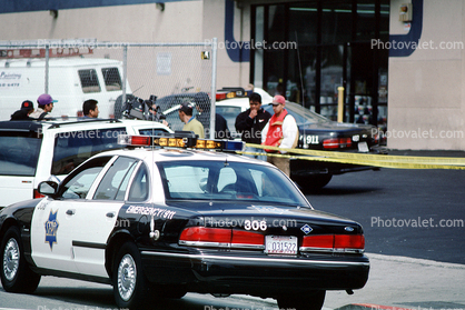 shooting, crime scene investigation, CSI, Squad Car, Ford Interceptor, Crown Victoria