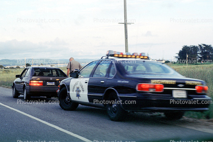 Chevy Caprice, speeding, ticket, traffic, CHP, California Highway Patrol