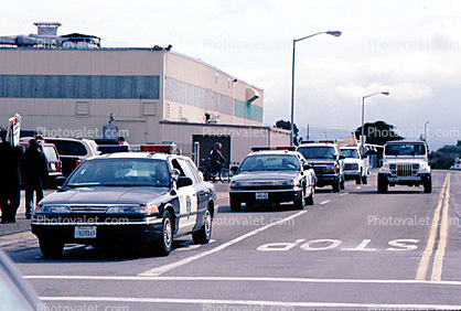 squad car, Operation Kernel Blitz, Urban Warfare Training, Alameda California