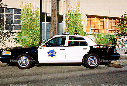 squad car SFPD