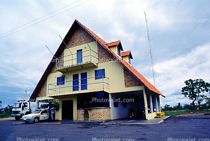 A frame, Police station, Iguazu, Brazil