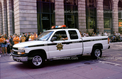 Sheriff Pickup Truck