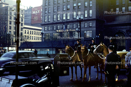 Stone Grill, Mounted Police, 1950s
