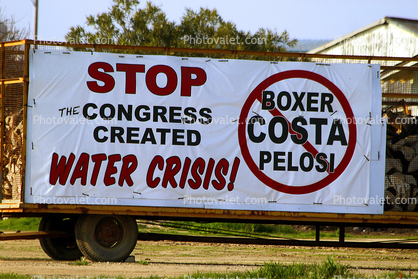 Stop Congress Created Water Crisis
