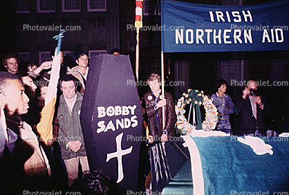 Bobby Sands IRA protest, 6 May 1981