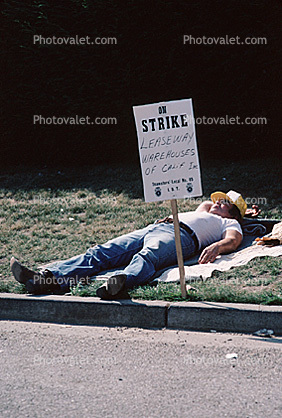 On Strike, Burlingame, 18 October 1983