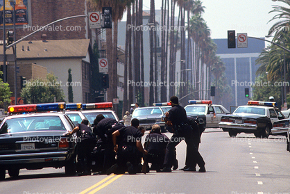 Rodney King Riots, Police Force, 1992