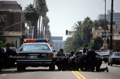 Rodney King Riots, Police Force, 1992
