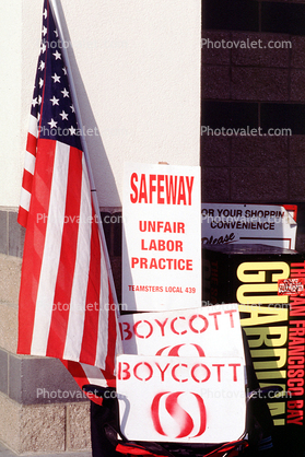 Safeway Unfair Labor practice, boycott Safeway