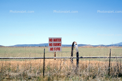 Oregon California Drought, water wars, Fields