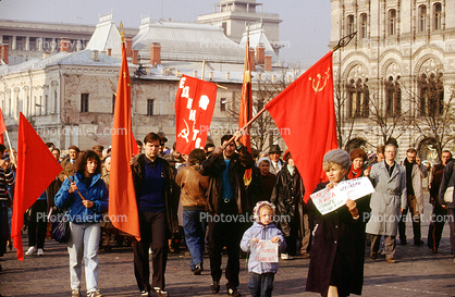 Pro-Communisim, Pro Stalin Rally, Red Square