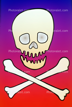 skull and crossbones, Jolly Roger, buccanear