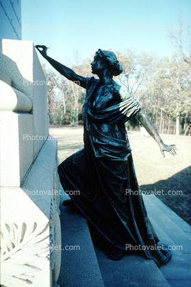woman, female, statue