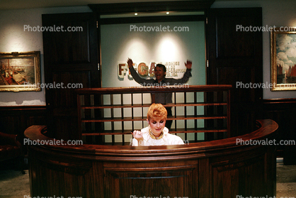Receptionist, 1980s
