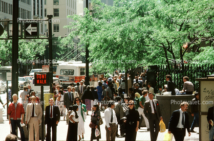 lunchtime, downtown, suits, walking, crowded, people, madmen