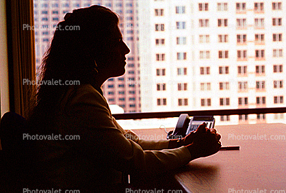 Business Woman, desk, talking, conversing, connection, listening