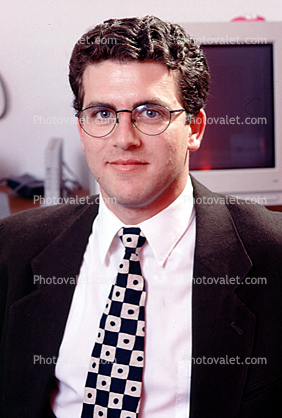 Businessman, meeting, conference, man, male, 1990's