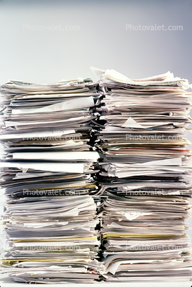 Paper Stacks, paperwork, bureaucracy, piles, archive, clutter, documents, paperless
