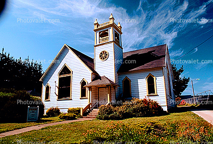 St. Paul's Methodist Episcopal Church, Point Arena California, 12 May 1986