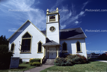 St. Paul's Methodist Episcopal Church, Point Arena California, 12 May 1986