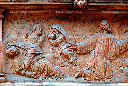 bar-Relief, biblical figures