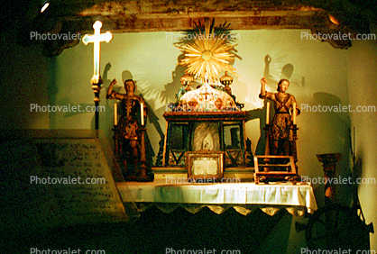 Altar, Cross, Icon