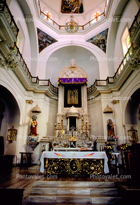 Altar, Church, Puerto Vallarta Mexico