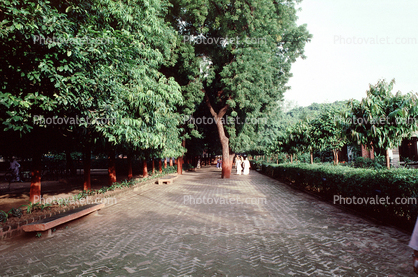 Hridaya Kunj, "abode of the heart", Mohandas Karamchand Gandhi, Ahmedabad, Gujarat, October 2 1988