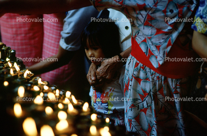 Candles, offering, Santo Nino Monastary, Cebu