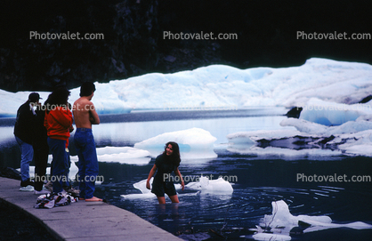 Baptism, baptize, Portage Glacier