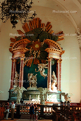 Cathedral, Altar, Angels, Tallin Estonia