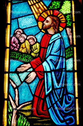 Stained Glass Window, Jesus