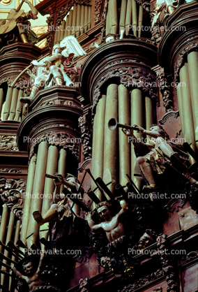 Organ Pipes, Angels with Trumpets, Herald