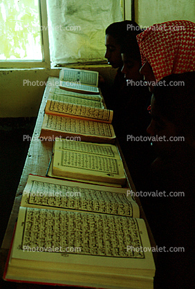 Coranic school in Sidich, Quran, Koran, Baluchistan, Iran